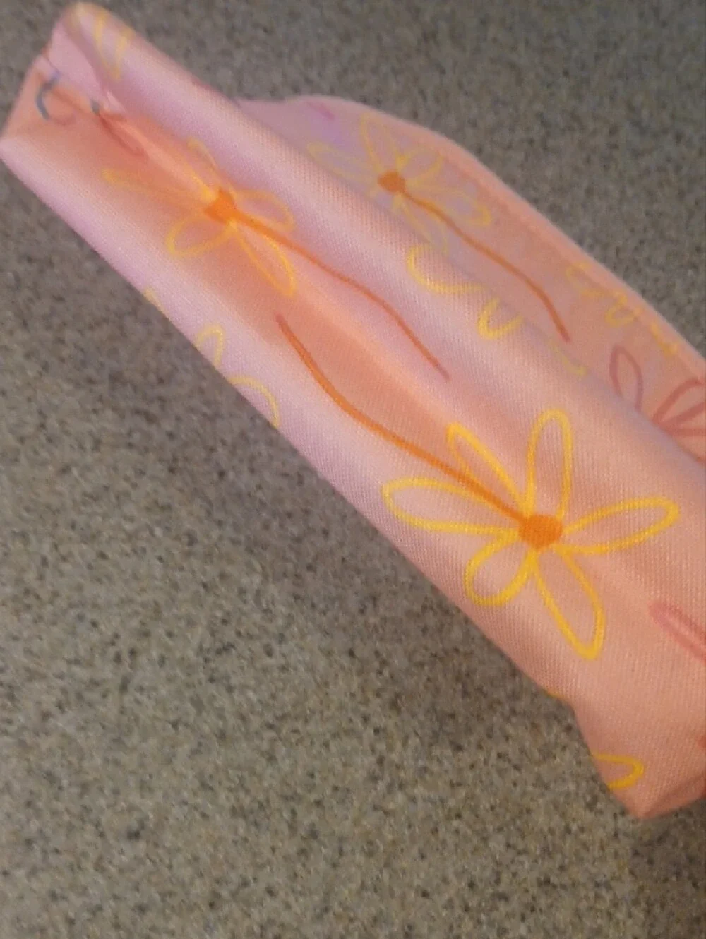 Clinique Pink Floral Makeup Bag